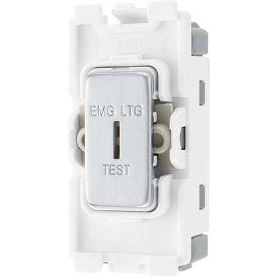 BG RBS12EL Nexus Grid 20AX 2W Secret Key Switch Module EMG LTG TEST