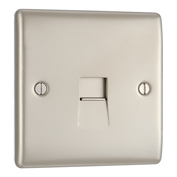  NPRBTM1 Front - This master telephone socket from British General uses a screw terminal connection and should be used where your telephone line enters your property.