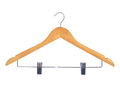 Corby Burlington Guest Hanger in Light Wood with Clips & Hook