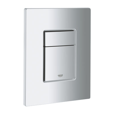Grohe Skate Cosmopolitan Flush Plate - Matt Chrome 38732P00 by Grohe (Grohe-38732P00)