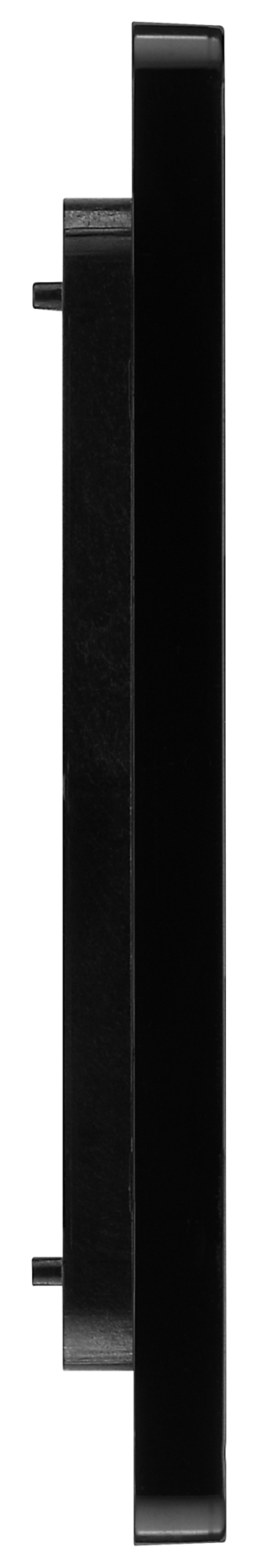 BG Evolve PCDMGEMR4B Matt Grey 4 Euro Module Front Plate - Black Insert