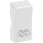 BG RRFFW Nexus Grid | White | 'FRIDGE FREEZER' Rocker by British General (BG-RRFFW)