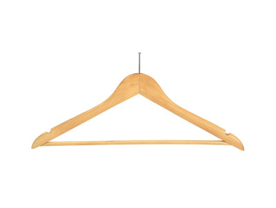 Corby Chelsea Guest Hanger in Light Wood with Security Pin by Corby of Windsor (Corby-3683)