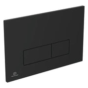 Ideal Standard Oleas P2 Pneumatic WC Dual Flush Plate - Black - R0119A6 by Ideal Standard (IdealStandard-R0119A6)