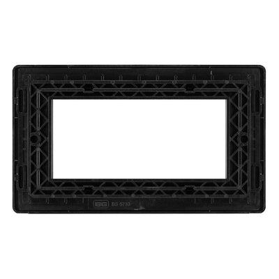 BG Evolve Polished Copper 4G Faceplate with 45W USB A+C Charger Modules – Black Insert