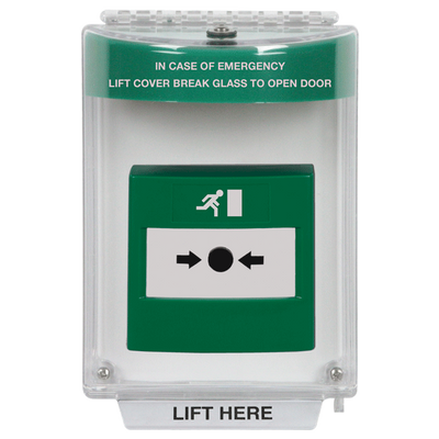Extinguishers & Equipment: Access Control Cover - Surface Mounted Universal Stopper STI 13110EG / STI 13120EG Alarmed by STI EMEA (SAFELINCS-ST13120EG)
