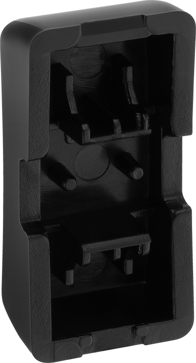  RRFNPCDB Back - This Evolve Black rocker can be used to replace an existing switch rocker in the British General Grid range for easy identification of the device it operate