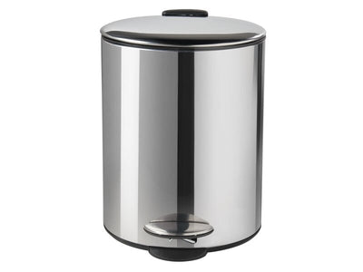 Corby Selby 5L Pedal Bin in Polished Steel