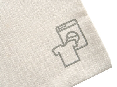 Corby Fairfield Laundry Bag in Natural