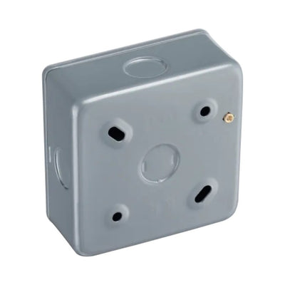 BG MC512 Metal Clad 20A 16AX 2 Way Single Light Switch by British General (BG-MC512)