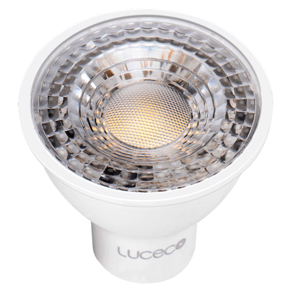 Luceco LGDW5W50P 5W 2700K LED GU10 Warm White Dimmable Lamp