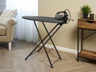 Corby 1200W Ironing Centre Holder in Black