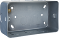 BG MC502 Metal Clad 3 Gang and 4 Gang Grid Surface Mounting Box