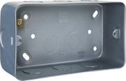 BG MC502 Metal Clad 3 Gang and 4 Gang Grid Surface Mounting Box by British General (BG-MC502)