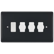 BG Part M 4 Gang Switch 3x Intelligent Dual Mode Dimmer 1x 2 Way Custom Grid