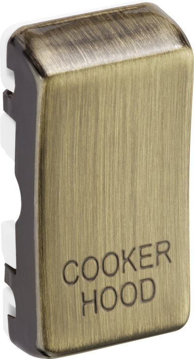 BG RRCHAB Nexus Grid Antique Brass 'COOKER HOOD' Grid Rocker by British General (BG-RRCHAB)