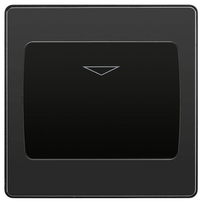 BG Evolve Black Chrome Key Card Switch PCDBCKYCSB by British General (BG-PCDBCKYCSB)