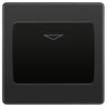 BG Evolve Black Chrome Key Card Switch PCDBCKYCSB by British General (BG-PCDBCKYCSB)