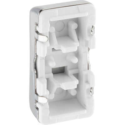 BG RRWMBS Nexus Grid Brushed Steel 'WASHING MACHINE' Rocker