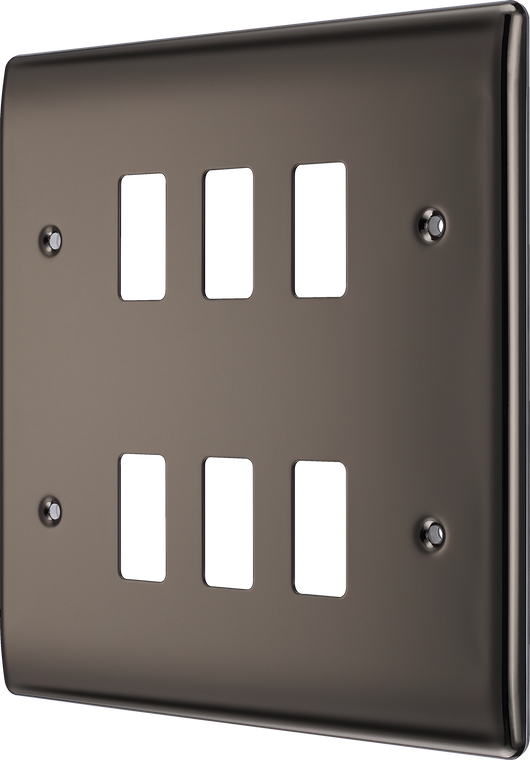 RNBN6 Side - The Grid modular range from British General allows you to build your own module configuration with a variety of combinations and finishes.