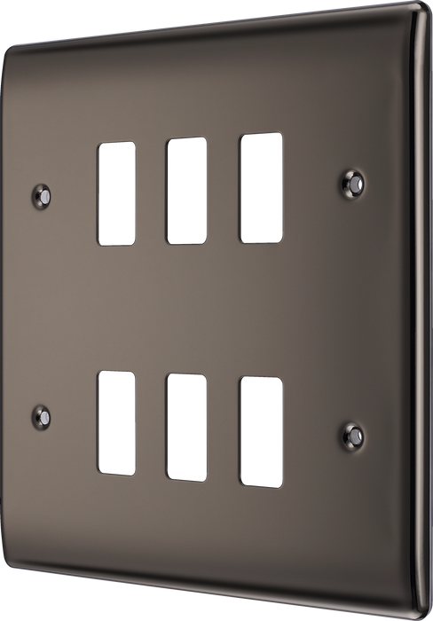 RNBN6 Side - The Grid modular range from British General allows you to build your own module configuration with a variety of combinations and finishes.