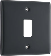 BG RPM1 Nexus Grid Part M | 1 Module Front Plate by British General (BG-RPM1)