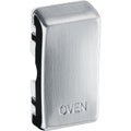BG RROVBS Nexus Grid Brushed Steel 'OVEN' Rocker