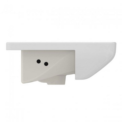 Ideal Standard i.Life A 500mm Semi-Recessed Basin With Overflow - White - E24670