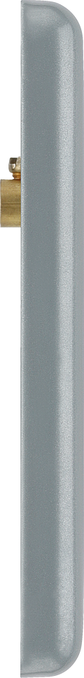 BG MC505 Metal Clad | 2 Gang Blank Plate
