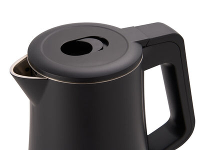 0.6L Doubled Walled Kettle (SD-132) in Black - UK Plug by Corby of Windsor (Corby-27574)