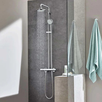 Grohe Tempesta Cosmopolitan 160 Shower system with thermostat for wall mounting; Chrome by Grohe (Grohe-27922000)