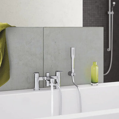 Grohe EUPHORIA COSMOPOLITAN Stick Wall Holder Set; 1 Spray Handset; Chrome - 27369000 by Grohe (Grohe-27369000)