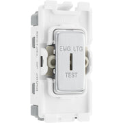 BG RBS12EL Nexus Grid 20AX 2W Secret Key Switch Module EMG LTG TEST