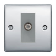 BG Nexus Metal Polished Chrome Satellite Socket NPC64G by British General (BG-NPC64G)