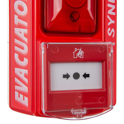 Evacuator Synergy+ Wireless Call Point Site Alarm by FMC Fire Equipment (FMCSYNPCP)