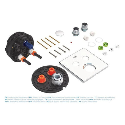 Grohe Grohtherm SmartControl Thermostat for concealed installation with 2 valves by Grohe (Grohe-29124000)
