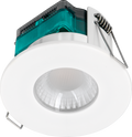 Luceco EFTF5W40 FType Essence White IP65 5W 550lm 4000K 90mm Dimmable Fire-Rated LED Downlight