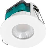 Luceco EFTF5W40 FType Essence White IP65 5W 550lm 4000K 90mm Dimmable Fire-Rated LED Downlight by Luceco (Luceco-EFTF5W40-Shopify-SA_1)