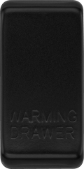 BG RRWDFB Nexus Grid Matt Black 'WARMING DRAWER' Grid Rocker