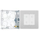 BG Evolve Brushed Steel 2 Gang 200W Trailing Edge Secondary Touch Dimmer PCDBSTDS2W with 25mm Steel Back Box