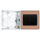 BG Evolve Polished Copper 2G Wide Rocker Light Switch PCDCP42WB with 25mm Steel Back Box
