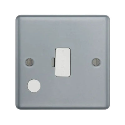 BG MC552F Metal Clad | 13A Flex Outlet Unswitched Fused Connection Unit by British General (BG-MC552F)