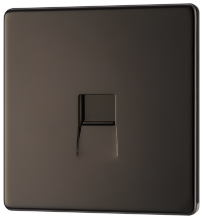 BG FBNBTM1 Nexus Screwless Flat-Plate Single Master Telephone Socket