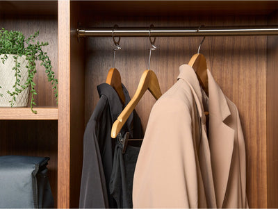 Corby Clifford Hooked Suit Hanger in Light Wood by Corby of Windsor (Corby-27058)