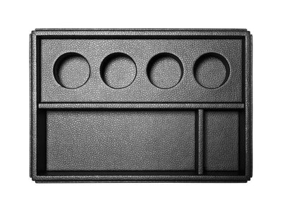 Corby Highland Coffee Pod Holder in Black Leather by Corby of Windsor (Corby-26820)