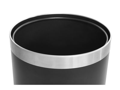 Corby Thornton Double Layer Waste Bin in Black, 9L by Corby of Windsor (Corby-12216)