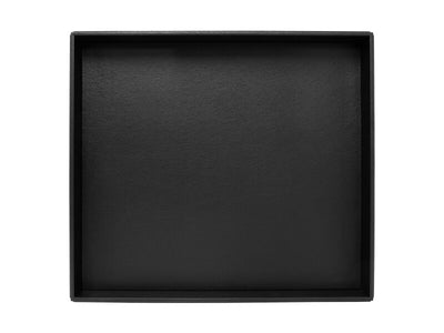 Corby Highland Large Tray in Black Leather by Corby of Windsor (Corby-26817)