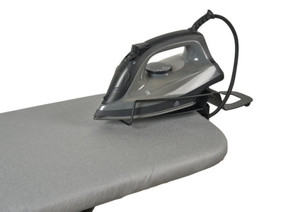 Corby Oxford Ironing Centre in Light Grey with 1600W Steam Iron (Y-879) - UK Plug