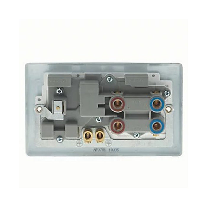 British General NPW70W White 45A Cooker Switch & Socket