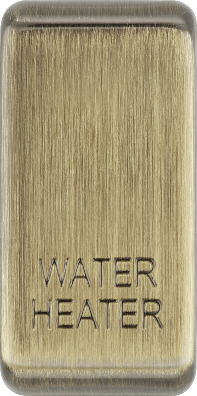 BG RRWHAB Nexus Grid Antique Brass 'WATER HEATER' Grid Rocker by British General (BG-RRWHAB)